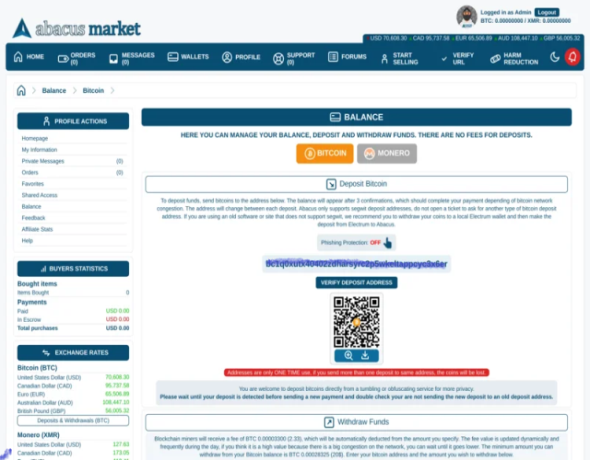 Abacus Market Darkweb